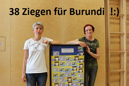 Ziegen für Burundi