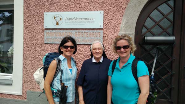 Mariazell mit Sr Agathe
